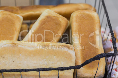 A lot off bread in a basket