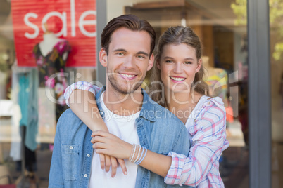 Portrait of a smiling happy couple Portrait of a smiling happy couple