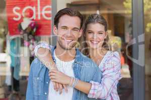 Portrait of a smiling happy couple