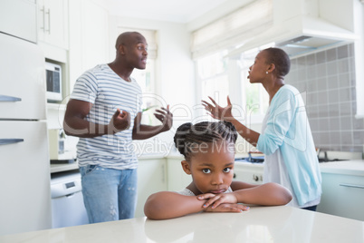 Couple having an argument