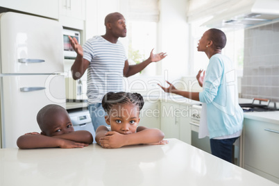 Couple having an argument