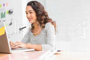 Young businesswoman in the office