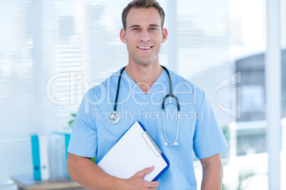 Smiling doctor looking at the camera Smiling doctor looking at the camera