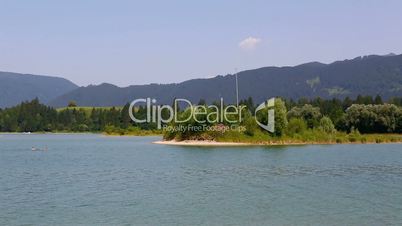Video of a lake in the Bavarian Alps