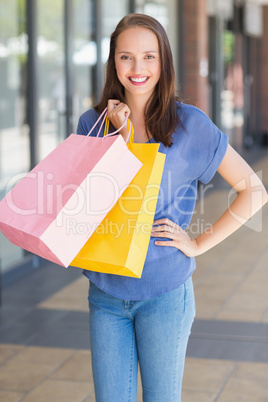 Smiling girl looking at the camera