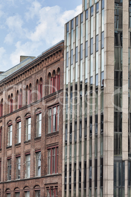 Deutschland, Traditionelle und moderne Fassaden in Hamburg
