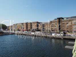 West India Quay in London