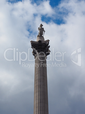 Nelson Column in London