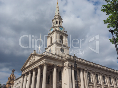 St Martin church in London