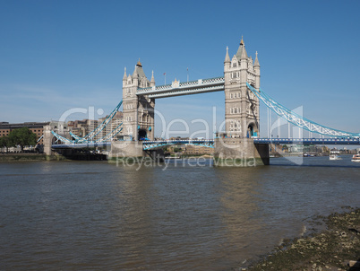 Tower Bridge in London