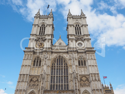 Westminster Abbey in London