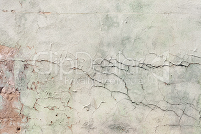 Grungy White Concrete Wall Background