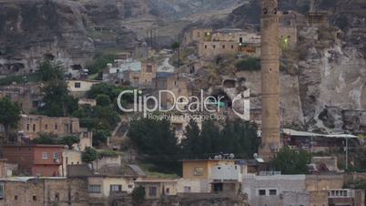 Remains of ancient buildings in Hasankeyf, Turkey