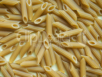 Penne pasta background