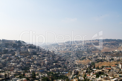 Silwan Village in Jerusalem.