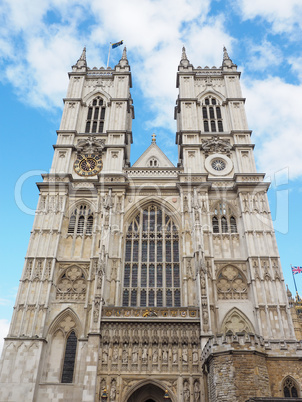 Westminster Abbey in London