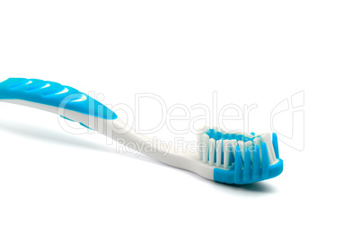 Toothbrush on white background