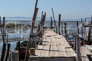 Very Old Dilapidated Pier in Fisherman Village