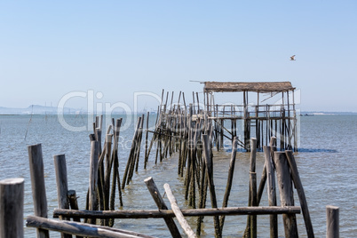 Very Old Dilapidated Pier in Fisherman Village