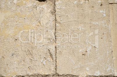 Old stone wall limestone