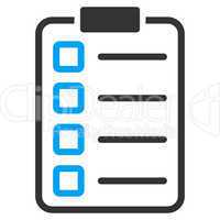 Examination icon from Business Bicolor Set