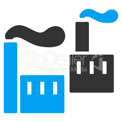 Industry icon from Business Bicolor Set