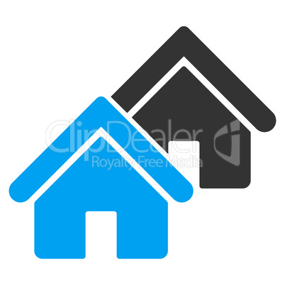 Realty icon from Business Bicolor Set