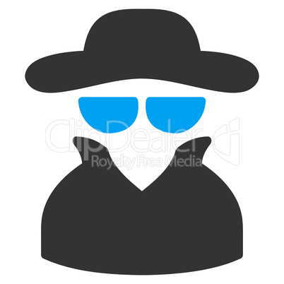 Spy icon from Business Bicolor Set