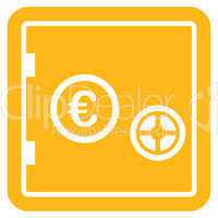 Safe icon from BiColor Euro Banking Set
