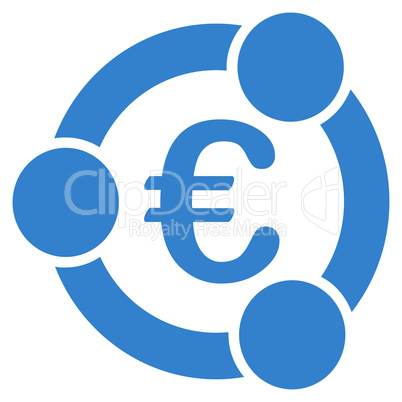 Collaboration icon from BiColor Euro Banking Set