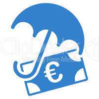 Financial insurance icon from BiColor Euro Banking Set