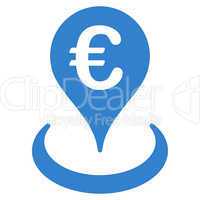 Location icon from BiColor Euro Banking Set