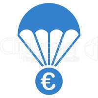 Papachute icon from BiColor Euro Banking Set