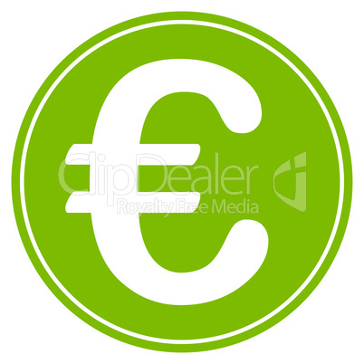 Euro coin icon from BiColor Euro Banking Set