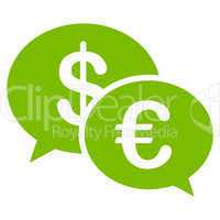 Transactions icon from BiColor Euro Banking Set