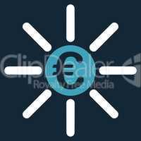 Distribution icon from BiColor Euro Banking Set