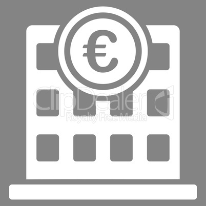 Company building icon from BiColor Euro Banking Set