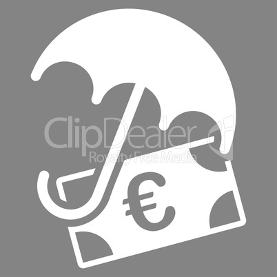 Financial insurance icon from BiColor Euro Banking Set