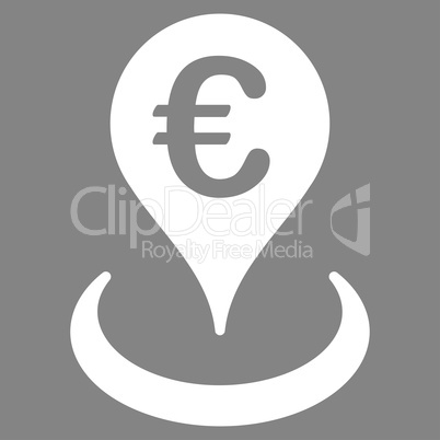 Location icon from BiColor Euro Banking Set