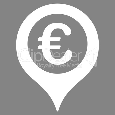 Map marker icon from BiColor Euro Banking Set