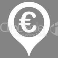 Map marker icon from BiColor Euro Banking Set