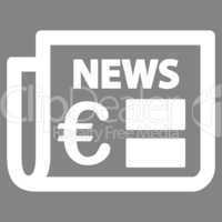 Newspaper icon from BiColor Euro Banking Set