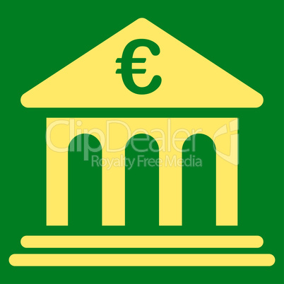 Bank icon from BiColor Euro Banking Set