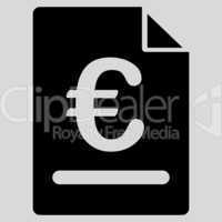 Invoice icon from BiColor Euro Banking Set