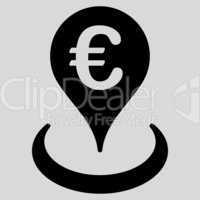 Location icon from BiColor Euro Banking Set