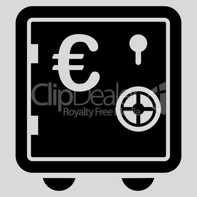 Safe euro icon from BiColor Euro Banking Set