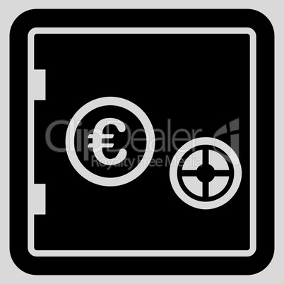 Safe icon from BiColor Euro Banking Set