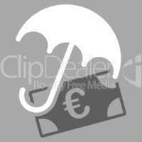 Financial insurance icon from BiColor Euro Banking Set