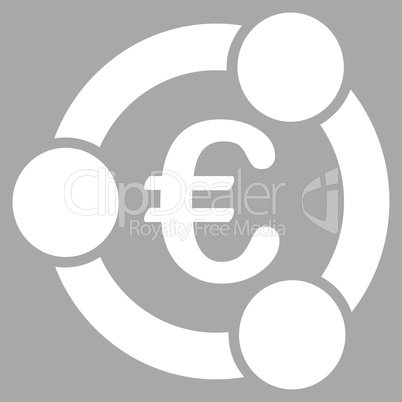 Collaboration icon from BiColor Euro Banking Set