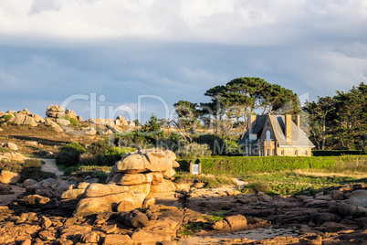 Atlantikküste in der Bretagne